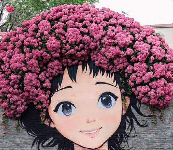 丹江口墙体彩绘-网红墙打卡