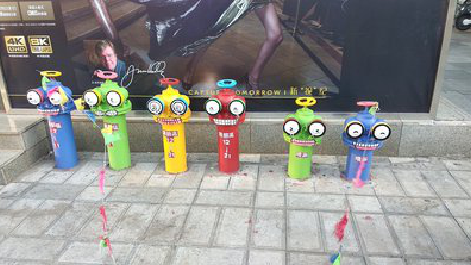 丹江口商业区彩绘