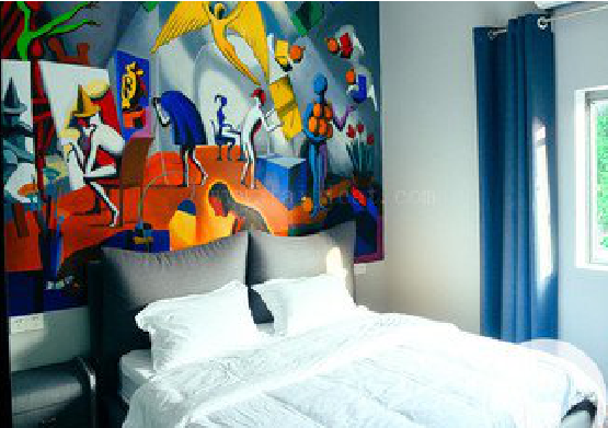 丹江口对于酒店的墙体彩绘而言更注重哪些方面？