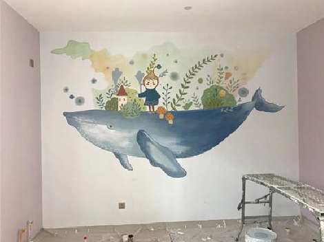 丹江口手绘墙的特点及优势。